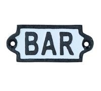 AB Tools Bar Cast Iron Sign Plaque Door Wall House Gate Post Hotel Restaurant Pub Home
