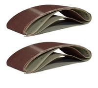 AB Tools Belt Power Finger File Sander Abrasive Sanding Belt 457mm X 75mm Mixed Grit 6Pc