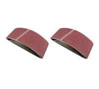 AB Tools Belt Power Finger File Sander Abrasive Sanding Belts 457mm X 75mm 80 Grit 10 Pk