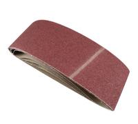 AB Tools Belt Power Finger File Sander Abrasive Sanding Belts 610mm X 100mm 80 Grit 5 Pk