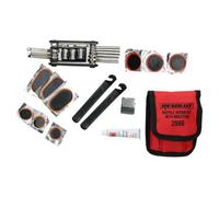 AB Tools Bike Bicycle Multi-Tool Function Wrench And Inner Tube Puncture Repair Kit 16Pc