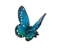 AB Tools Blue Butterfly Resin Wall Mount Shed Sculpture Statue Ornament House Garden