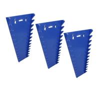 AB Tools Blue Spanner Wrench Storage Rack Holder Hanger Organiser Tray 12 Spanners 3Pc