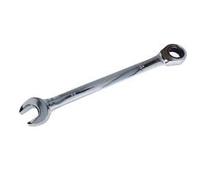 AB Tools-Bluespot 24mm Ratchet Combination Spanner Metric Wrench 72 Teeth Ring Open Ended