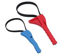 AB Tools Boa Constrictor Strap Wrenches Rubber 16-90mm Multipurpose DIY Plumbing Pair