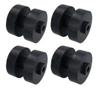 AB Tools Boat/Jetski/Dinghy Trailer Double Roller Rubber 16mm Bore 4 Pack