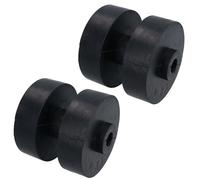 AB Tools Boat/Jetski/Dinghy Trailer Double Rollers Rubber 16mm Bore