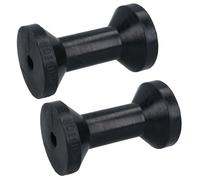 AB Tools Boat/Jetski/Dinghy Trailer Keel Flat Roller Rollers Rubber 90mm 2 Pack