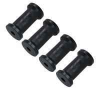 AB Tools Boat/Jetski/Dinghy Trailer Keel Flat Rollers Rubber 127mm 19mm Bore 4 Pack