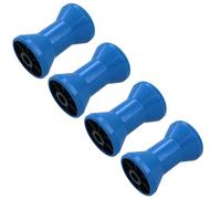 AB Tools Boat/Jetski/Dinghy Trailer Keel V Roller NON MARKING 16mm Bore 4 Pack