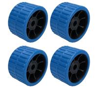 AB Tools Boat/Jetski/Dinghy Trailer Ribbed Roller NON MARKING 15mm Bore 4 Pack