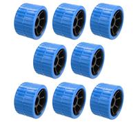 AB Tools Boat/Jetski/Dinghy Trailer Ribbed Roller NON MARKING 21mm Bore 8 Pack