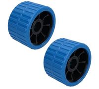 AB Tools Boat/Jetski/Dinghy Trailer Ribbed Roller NON MARKING 26.5mm Bore 2 Pack
