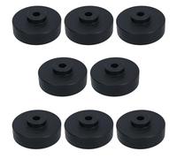 AB Tools Boat/Jetski/Dinghy Trailer Single Roller Rubber 16mm Bore 8 Pack