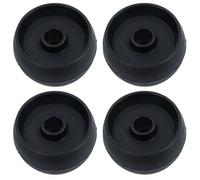 AB Tools Boat/Jetski/Dinghy Trailer Single Roller Rubber 19.5mm Bore 4 Pack