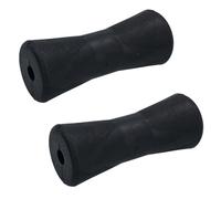 AB Tools Boat/Jetski/Dinghy Trailers Keel V Roller Rubber 203mm 19mm Bore 2 Pack