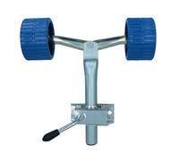 AB Tools Boat Roller Wing Bracket & Stem Post With Non Marking Rollers Clamp Dumbbell Trailer