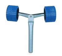 AB Tools Boat Roller Wing Bracket & Stem Post With Non Marking Rollers Dumbbell Trailer