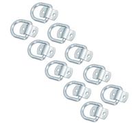 AB Tools Bolt On Lashing Ring + Cleat Tie Down Support For Trucks Trailers 1.5 Ton Swl 10Pc