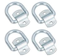 AB Tools Bolt On Lashing Ring + Cleat Tie Down Support For Trucks Trailers 1.5 Ton Swl 4Pc