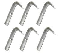 AB Tools Bolt On Rope Hook / Tie Down Point Heavy Duty Cast Trailer Cover Pack 6