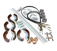 AB Tools Brake Shoe Cable Bearing Kit For Ifor Williams Goods Trailer Gd126 2700Kg