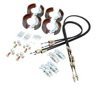 AB Tools Brake Shoe & Cable Full Kit for Ifor Williams Goods Trailer GD85 & GD105 2700kg
