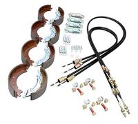 AB Tools Brake Shoe & Cable Kit for Ifor Williams Flat Bed Dropside Trailer 2000kg & 2700kg