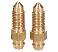 AB Tools Brass Brake Caliper Bleeding Bleed Nipple Screw Bleedscrew 5/16 x 24 UNF 2pc