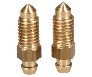 AB Tools Brass Brake Caliper Bleeding Bleed Nipple Screw Bleedscrew M8 x 1.25mm 2pc