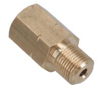AB Tools Brass Brake Pipe Union Fitting Adaptor Metric M12 Male - M10 Female 1pc