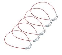 AB Tools Breakaway Towing Cable For Braked Trailers Caravans Hook And Clevis Pin End 5Pc