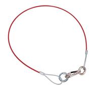 AB Tools Breakaway Towing Cable For Braked Trailers Caravans Hook + Ring Pvc Coated 1Pc