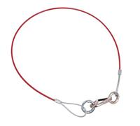 AB Tools Breakaway Towing Cable For Braked Trailers Caravans Hook + Ring PVC Coated 1pc