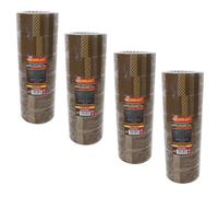AB Tools Brown Parcel Packaging Tape 48mm X 68 Metres Per Roll Sealing Heavy Duty 24 Rolls