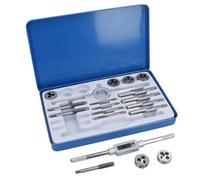 AB Tools BSF Tap and Die Set 20pc British Standard Fine 3/16" - 1/2" Whitworth TE741