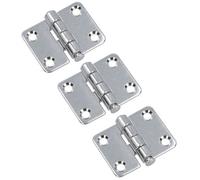 AB Tools Cabin Door Hinges 3 Pack Stainless Steel For Boat Yacht Motor Home Locker Marine