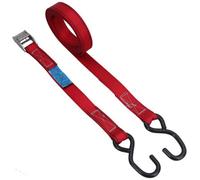 AB Tools Cam Buckle Strap Stainless Steel 3.7M Tie Luggage Straps S Hooks