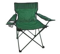 AB Tools Camping Chair Folding Lounger Cup Holder Canvas Garden Outdoor Festival Cmp28
