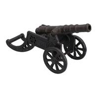 AB Tools Cannon Cast Iron Model Statue Figure Collectible Sculpture Small Replica Ornament
