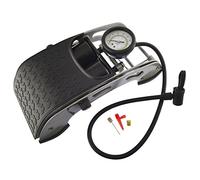 AB Tools Car Bicycle Foot Pump Air Tyre Inflator Double Barrel Foot pump 0-100psi TE032