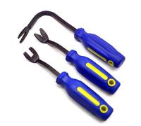 AB Tools Car Door Interior Upholstery Panel Trim Fastening Clip Remover Set 3Pc