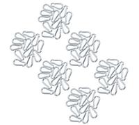 AB Tools Carabiner Hook Clip Snap Hook Spring Loaded 5mm X 50mm 50Kg Capacity 72Pc