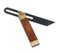 AB Tools Carpenter Adjustable 7.5Inch Wood Sliding Bevel Hardwood & Brass