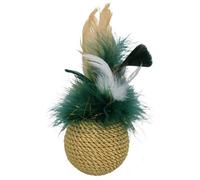 AB Tools Cat Kitten Christmas Gift Magical Forest Feather Roller Festive Feline Play Toy