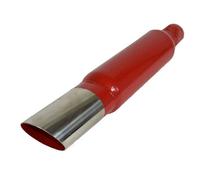 AB Tools Cherry Bomb Standard Tail Bomb Tail Pipe Oval End Exhaust Pipe Back Box