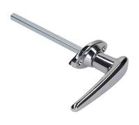 AB Tools Chrome Door Latch Catch Lever Classic Handle Trailer Truck Horsebox