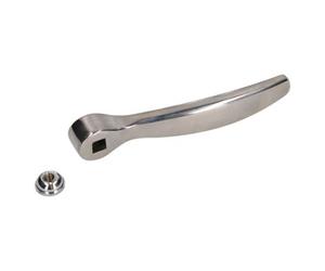 AB Tools Chrome Door Latch Catch Release Lever Classic Handle Trailer Truck Horsebox