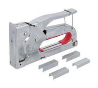 AB Tools Chrome Staple Gun Hand Operated 4-8mm Staples Jt21 Stapler Craft Hobby