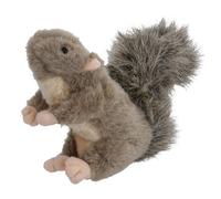 AB Tools Classic Large Squirrel Dog Puppy Play Time Soft Plush Toy With Squeaker Gift
